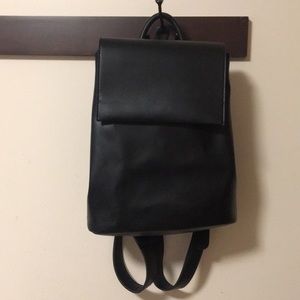 Minimalist Leather Backpack